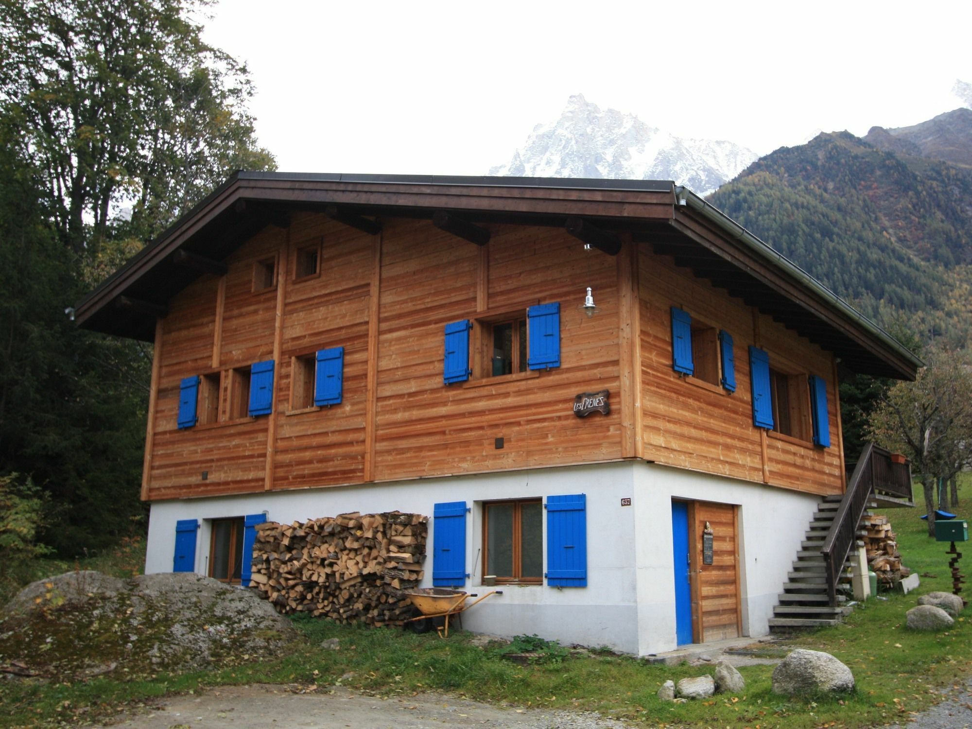 B&B Chalet Les Frenes Chamonix Exterior photo